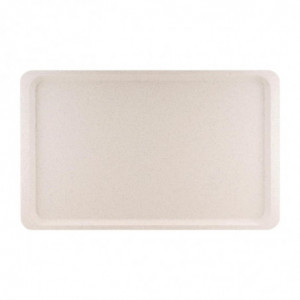 Polyester GN1/1 530x325mm Gray Service Tray - Roltex - Fourniresto