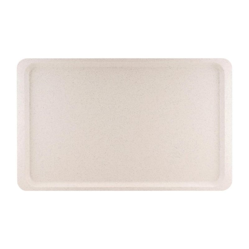 Plateau de Service en Polyester GN1/1 530x325mm Gris  - Roltex - Fourniresto