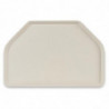 Vassoio da servizio in poliestere trapezoidale 500x325mm beige - Roltex - Fourniresto