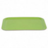 Vassoio da servizio in poliestere trapezoidale GN 500x325mm verde - Roltex - Fourniresto