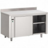 Armadio Riscaldante in Acciaio Inox con Alzatina - L 2000 x P 700mm - Gastro M