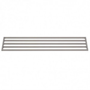 Perforated Stainless Steel Wall Shelf - W 1200 x D 400mm - Gastro M