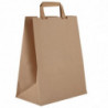 Grands Sacs Compostables en Papier Recyclé - P 250 mm - Lot de 250 - Vegware