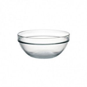 Glass Chef Bowls - 230mm - Set of 6 - Arcoroc - Fourniresto