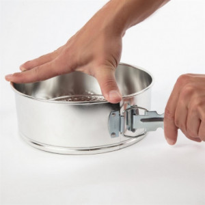 Teglia Rotonda a Cerniera in Latta - Ø200Mm - Vogue - Fourniresto