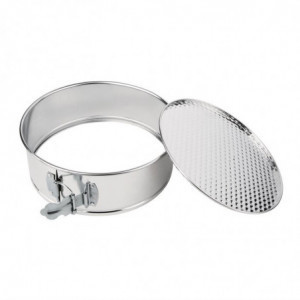 Teglia Rotonda a Cerniera in Latta - Ø200Mm - Vogue - Fourniresto