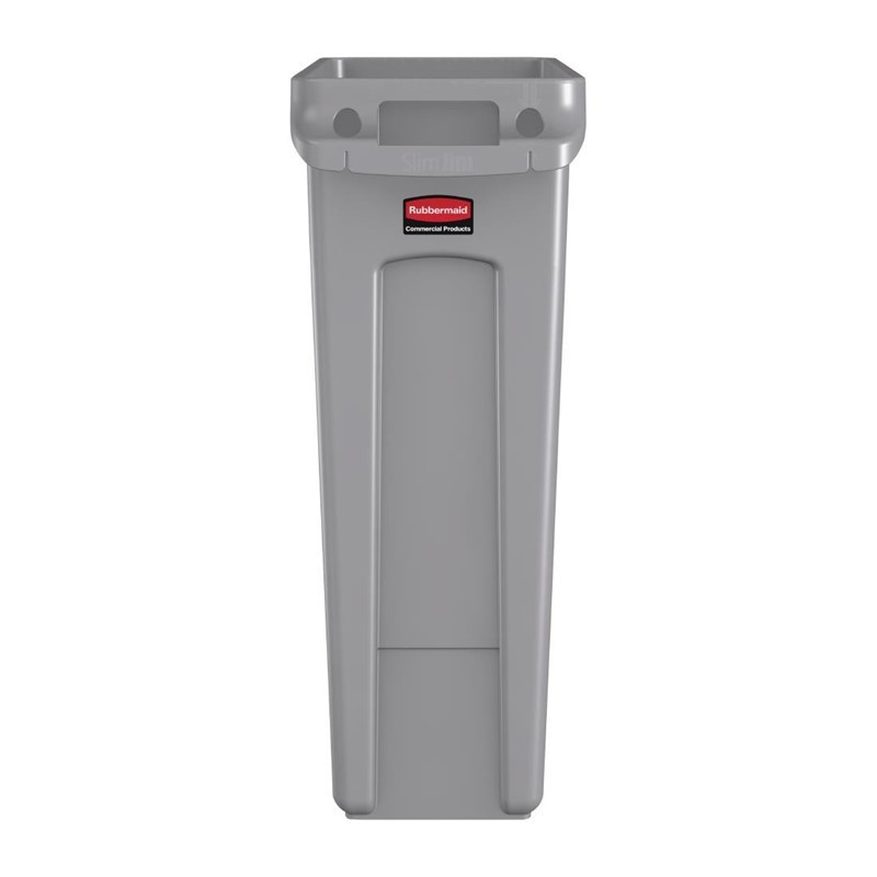 Contenitore Grigio Slim Jim - 87L - Rubbermaid