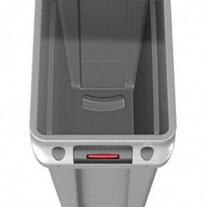 Contenitore Grigio Slim Jim - 87L - Rubbermaid