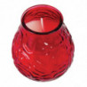 Candele veneziane Bolsius Low Boy - rosse - FourniResto - Fourniresto