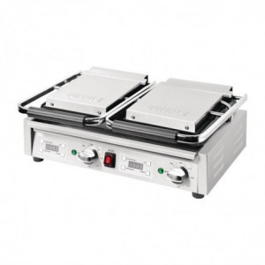 Grill a Contatto Doppio Liscio/Liscio - Buffalo