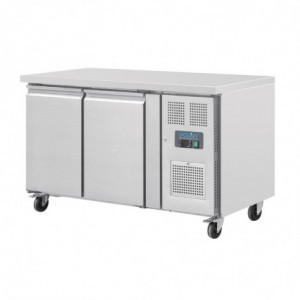 Tavolo Refrigerato 2 Porte Serie U - 228 L - Polar - Fourniresto