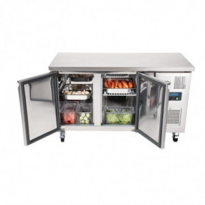 Tavolo Refrigerato 2 Porte Serie U - 228 L - Polar - Fourniresto