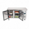 Tavolo Refrigerato 2 Porte Serie U - 228 L - Polar - Fourniresto