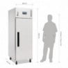 Armadio Refrigerato Negativo in Acciaio Inox 1 Porta - 514 L - Polar