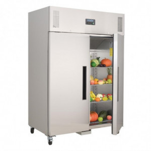 Armadio Refrigerato Positivo GN Doppia Porta Serie G - 1200L - Polar