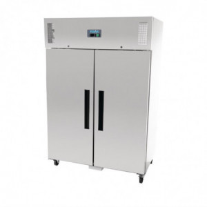 Armadio Refrigerato Negativo Gn Doppia Porta Serie G - 1200L - Polar