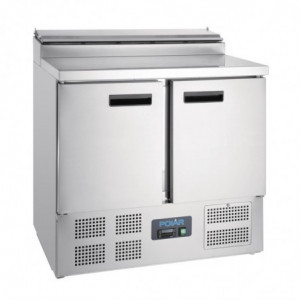 Refrigerated Preparation Counter for Pizzas and Salads Series G - 254L - Polar - Fourniresto