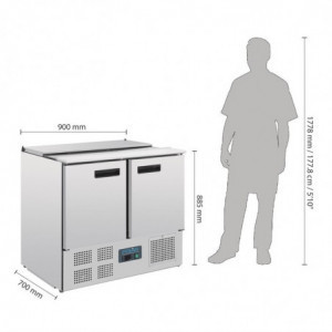 Frigo Insalatiera - 240L - Polar - Fourniresto