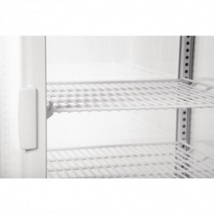 White Refrigerated Display Case Series C - 68L Polar | Attractive and elegant beverages