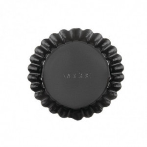 Stampo per Quiche Scanellato Profondo Antiaderente - Ø 100mm - Vogue