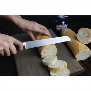 Coltello per il pane Soft Grip - 205mm - Vogue - Fourniresto