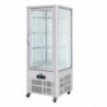 Stainless Steel Pastry Display Case 1 Glass Door Series G - 400L - Polar - Fourniresto