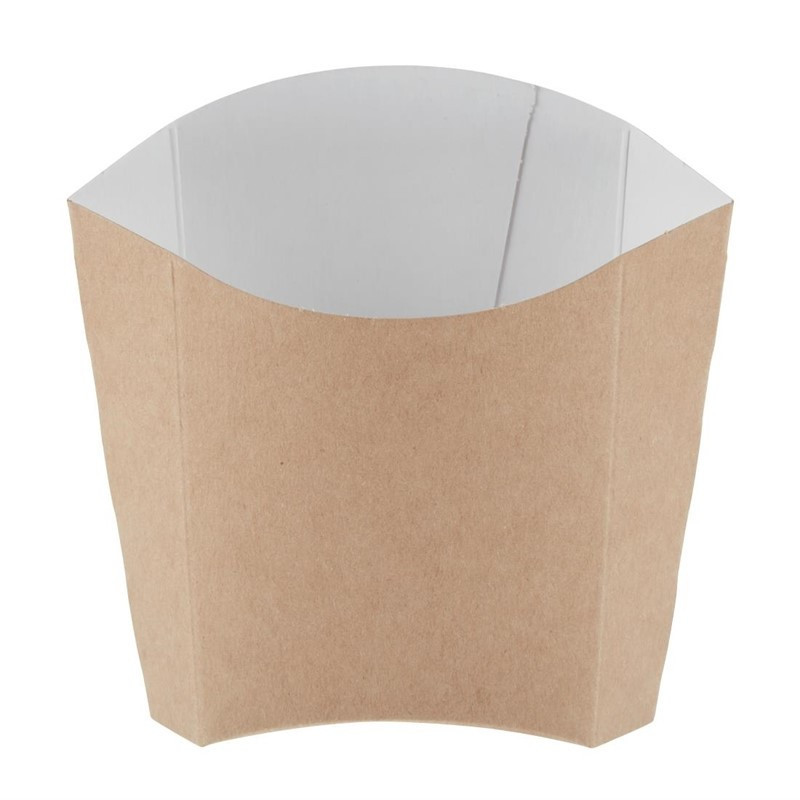 Grands Étuis À Frites Kraft Compostables - Lot de 1000 - Colpac