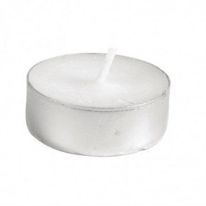 Candele Scaldavivande 4 Ore Ø 40 mm - Confezione da 100 - Olympia