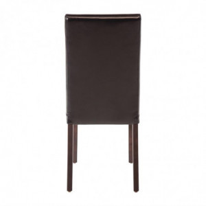 Chaises En Simili Cuir Noires - Bolero - Fourniresto