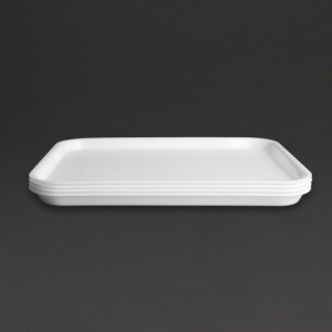 Vassoio Self-Service 305 X 415mm Bianco - Olympia KRISTALLON - Fourniresto