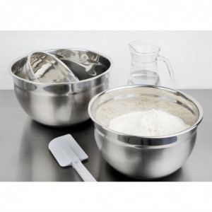 Bacinella in acciaio inossidabile con fondo in silicone 3L - Vogue - Fourniresto