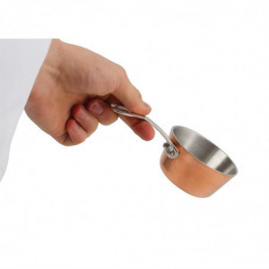 Mini Copper Saucepan 85mm - Vogue - Fourniresto