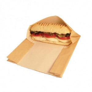 Bustine Panini Kraft Compostabili - Lotto da 500 - Vegware