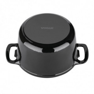 Cocotte Rotonda Nera - 3.2L - Vogue