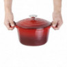 Cocotte Rotonda Rossa - 3.2L - Vogue