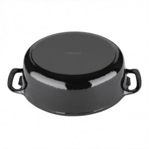 Cocotte Ovale Nera - 5L - Vogue