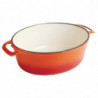 Cocotte Ovale Arancione - 5L - Vogue