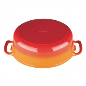 Cocotte Ovale Arancione - 5L - Vogue