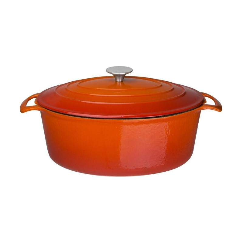 Grande Cocotte Ovale Arancione - 6L - Vogue