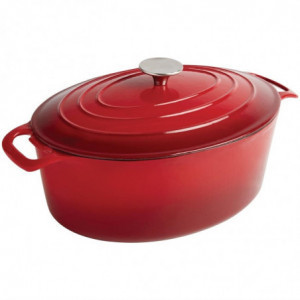 Cocotte Ovale Rouge - 5L - Vogue