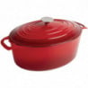 Cocotte Ovale Rossa - 5L - Vogue