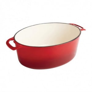 Cocotte Ovale Rossa - 5L - Vogue