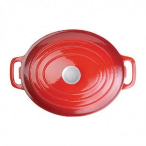 Grande Cocotte Ovale Rossa - 6L - Vogue