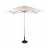 Parasol Carré Écru - L 2500 x P 2500mm - Bolero