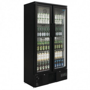 Retrobar Verticale a Doppia Porta a Battente Serie G Polar - 490L - Polar