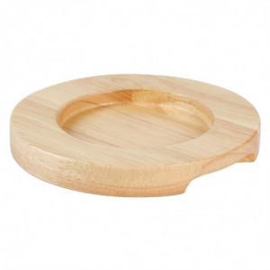 Support in legno chiaro per mini casseruola e mini padella - Olympia - Fourniresto