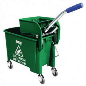 Secchio strizzatore verde Kentucky - 20L - Jantex - Fourniresto