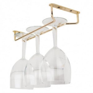 Supporto per calici in ottone 255mm - FourniResto - Fourniresto