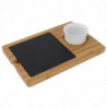 Wooden support board 240 x 160mm for CK409 slate - Olympia - Fourniresto