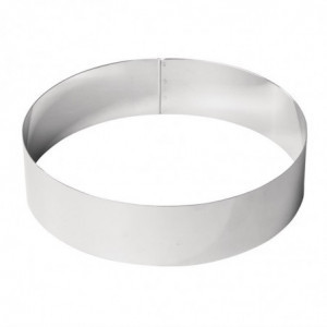 Cerchio in acciaio inox 240 x 60mm - De Buyer - Fourniresto